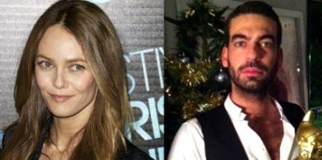 Vanessa Paradis com novo namorado Guy-David Gharbi