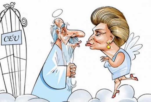 Mauricio de Sousa e outros artistas prestam homenagem a Hebe em exposição de caricaturas