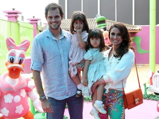 Giovanna Antonelli faz festa para suas filhas