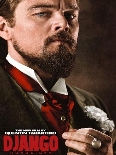 Leonardo DiCaprio no filme Django Livre