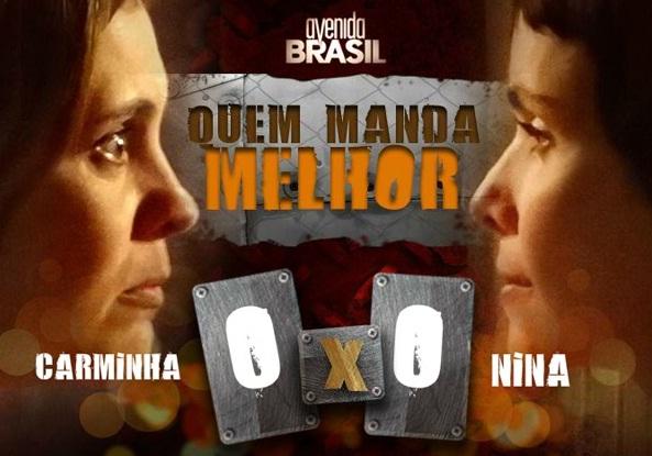 Nina x Carminha Avenida Brasil