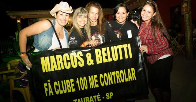 Marcos e Belutti fazem show na Fazenda Coléginho em Jacareí (Foto: Gilberto Freitas / OsPaparazzi)