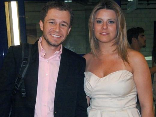 Tiago Leifert e Daiana Garbin se casam em São Paulo