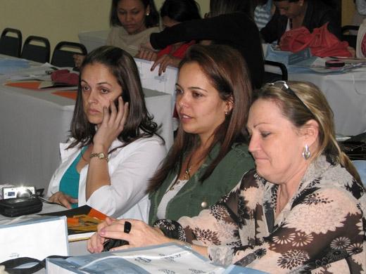 Participantes do curso de sobre tosa animal