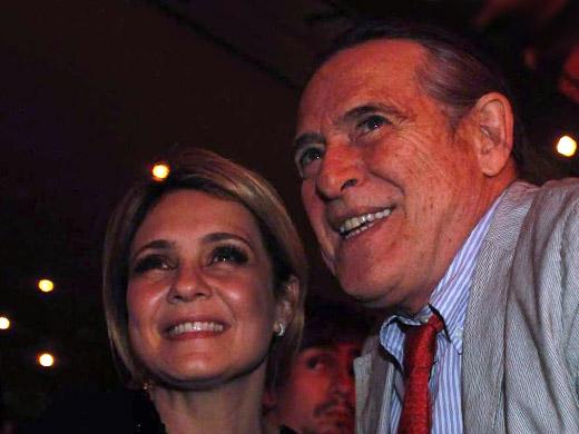 Adriana Esteves e José de Abreu