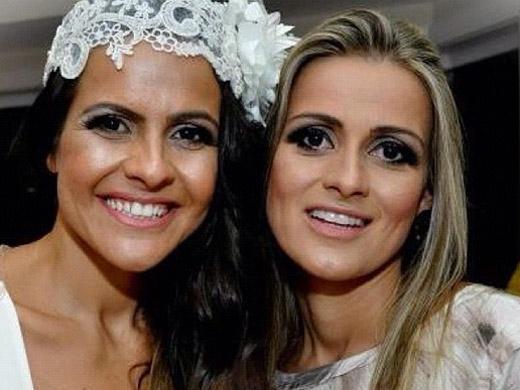 Danielle Favatto e sua irmã Emanuelle