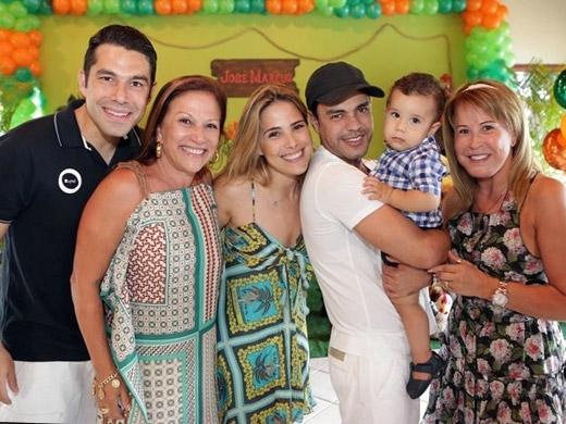 Família comemora aniversário do filho de Wanessa Camargo