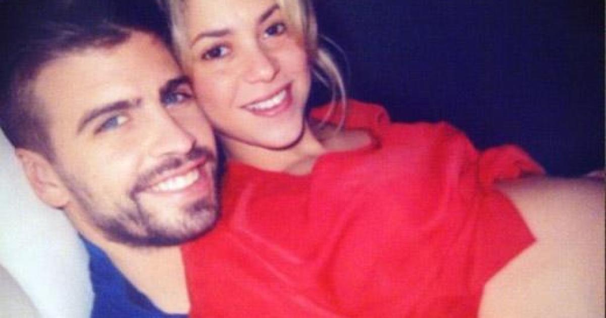 Shakira grávida de Piqué