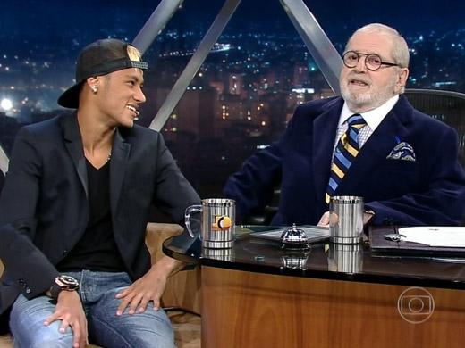 Neymar e Jô Soares