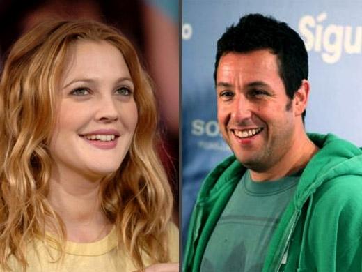Drew Barrymore e Adam Sandler farão novo par romântico no cinema