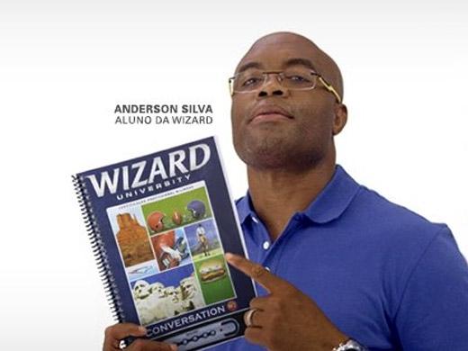 Anderson Silva na luta para aprender inglês