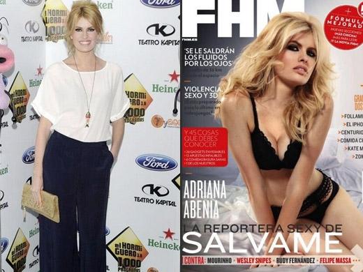 Apresentadora e modelo Adriana Abenia foi pedida em casamento