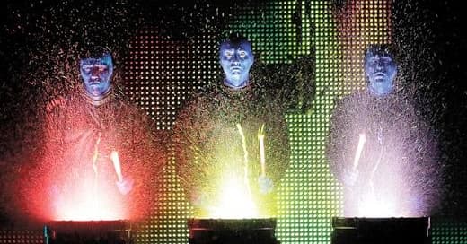 Blue Man Group conquistou também os brasileiros