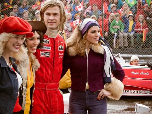 Filme Rush com tema automobilístico mostrará o duelo entre James Hunt e Niki Lauda