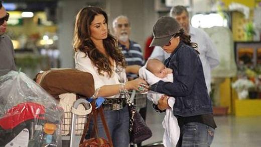 Morena e filha Jéssica Salve Jorge