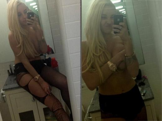 Amanda Bynes tira foto sem sutiã e divulga para os fãs