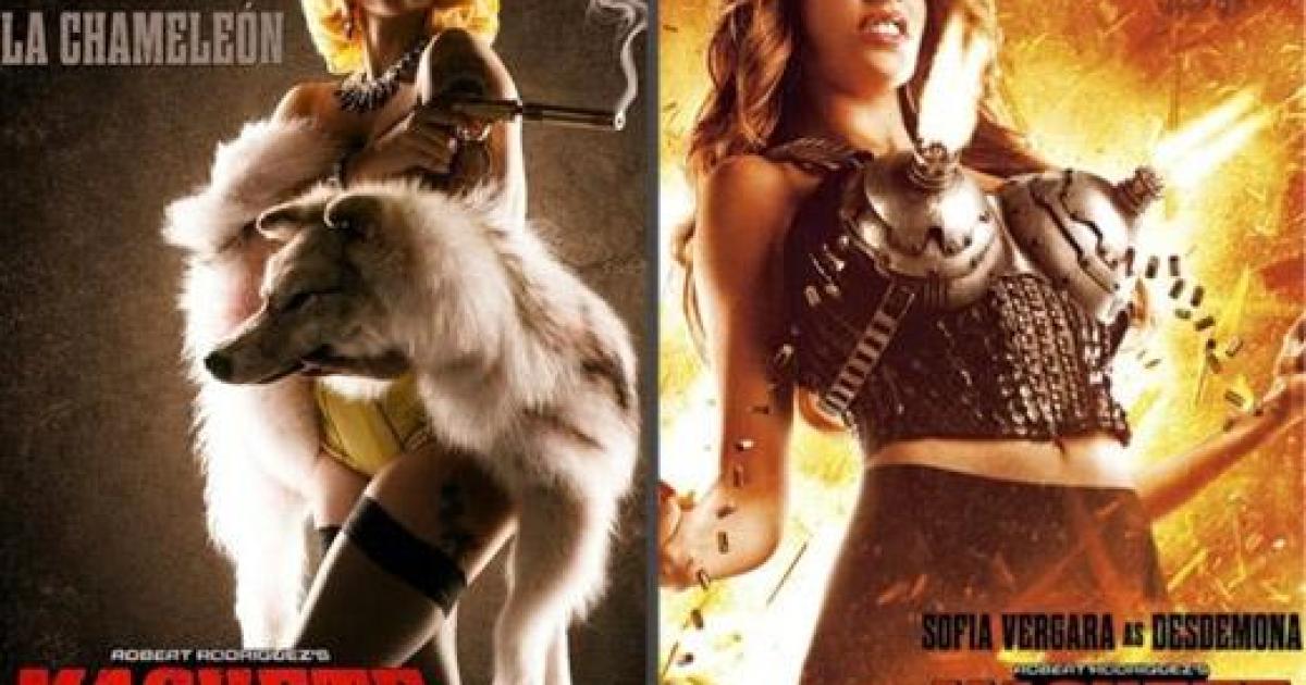 Lady Gaga e Sofia Vergara no filme Machete Kills
