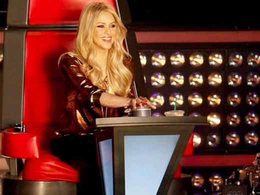 Shakira no programa The Voice