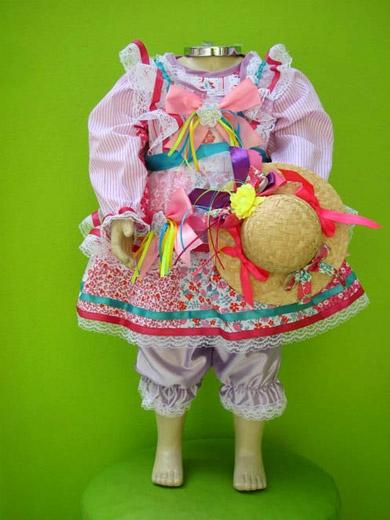 Roupa infantil para festa Junina