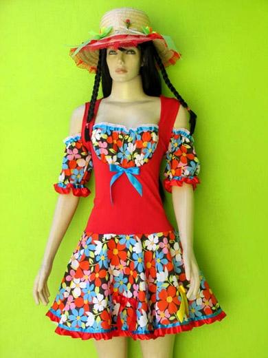 Vestido de festa Junina