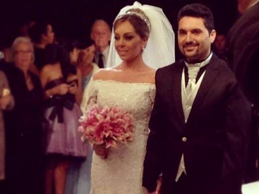 Cantor Edson e sua esposa Andrea