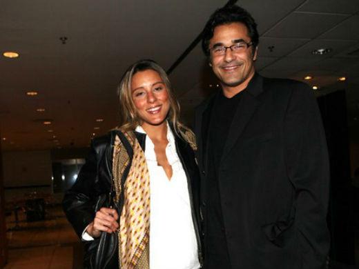 Grávida Luhanna Melloni e Luciano Szafir