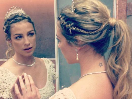 Luana Piovani casamento vestido de noiva