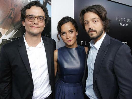 Wagner Moura e Alice Braga Elysium