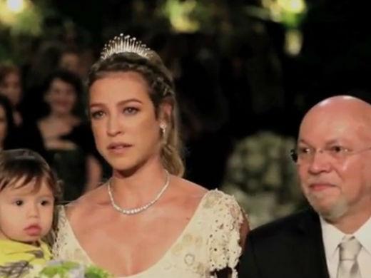 Portal do Domingão do Faustão exibe vídeo do casamento de Luana Piovani e Pedro Scooby