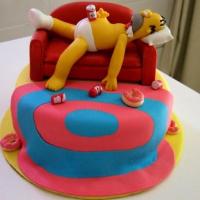 Festa de aniversário tema Homer Simpsons