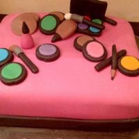 Festa de aniversário tema maquiagem