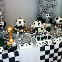 Aniversário tema futebol