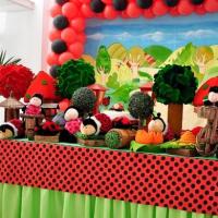 Festa de aniversário tema Joaninha