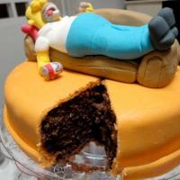 Festa de aniversário tema Homer Simpsons