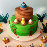 Festa de aniversário tema galinha pintadinha