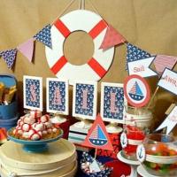 Festa de aniversário tema navio