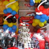 Festa de aniversário tema Carros
