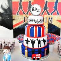 Festa de aniversário tema Beatles