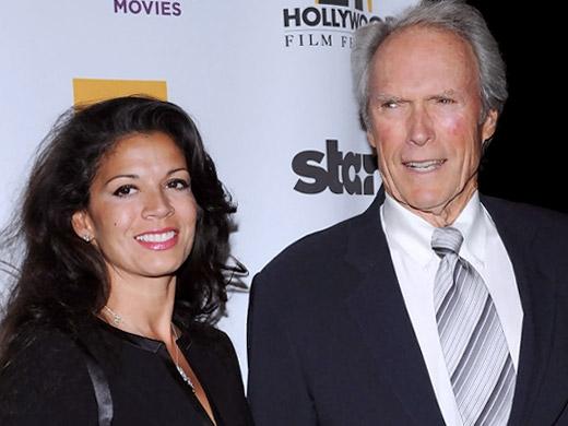 Clint Eastwood e Dina Ruiz Eastwood