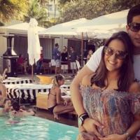 Enzo Celulari e namorada Rafaella