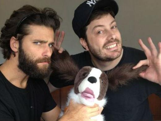 Apresentador e comediante Danilo Gentili está com Bruno Gagliasso em novo filme nacional