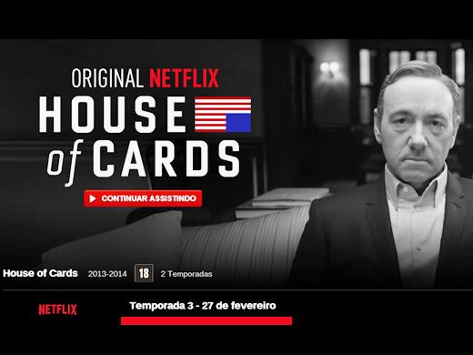 Kevin Spacey House of Cards terceira temporada