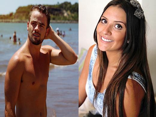 Rafael e Tamires participantes BBB 15 gato e gata
