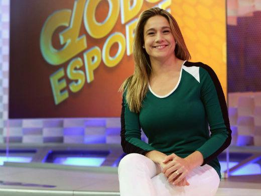 Fernanda Gentil grávida Globo Esporte