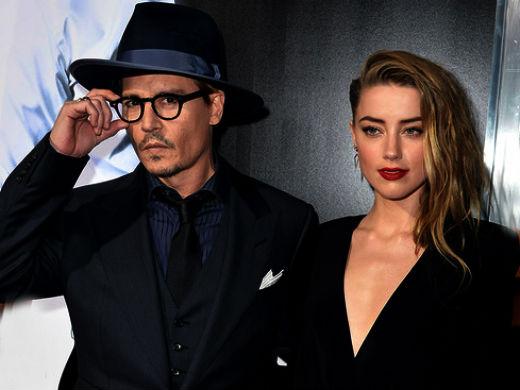 Johnny Depp e Amber Heard casamento