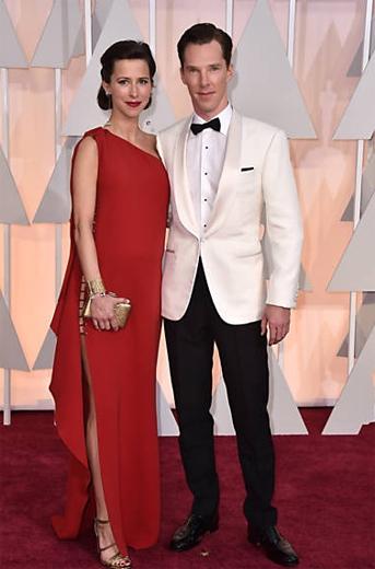 Sophie Hunter e Benedict Cumberbatch, marido e mulher