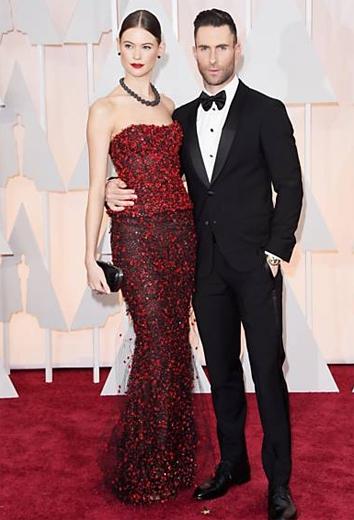 Adam Levine e Behati Prinsloo