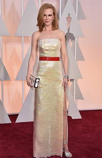 Vestido de Nicole Kidman no Oscars 2015