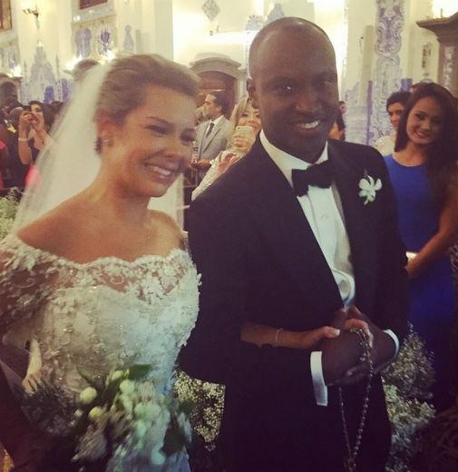Casamento Thiaguinho e Fernanda Souza famosos