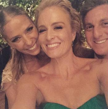 Angélica Luciano Huck e Adriane Galisteu no casamento de Thiaguinho e Fernanda Souza